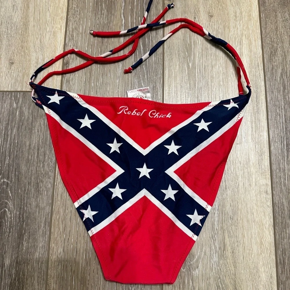 #4) slacking brand Rebel  chick bikini bottom size 15/16